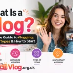 What Is a Vlog? Complete Guide to Vlogging, History, Types & How to Start