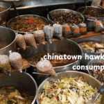 chinatown hawker leftovers consumption