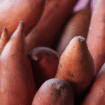 how far did sweet potatoes travel to texas