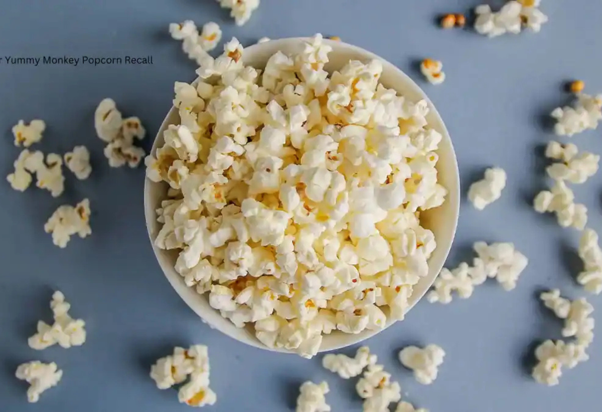 kester yummy monkey popcorn recall